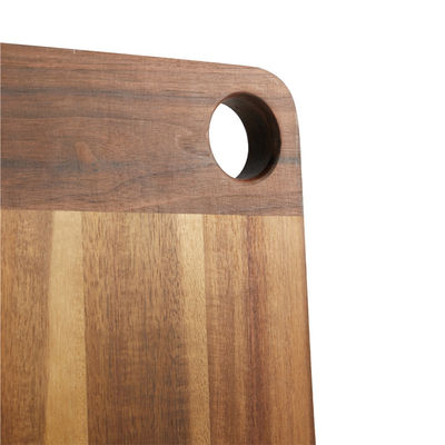 Antimicrobial Small Kitchen Utensil / Black Walnut Cutting Board 2.8cm Thickness